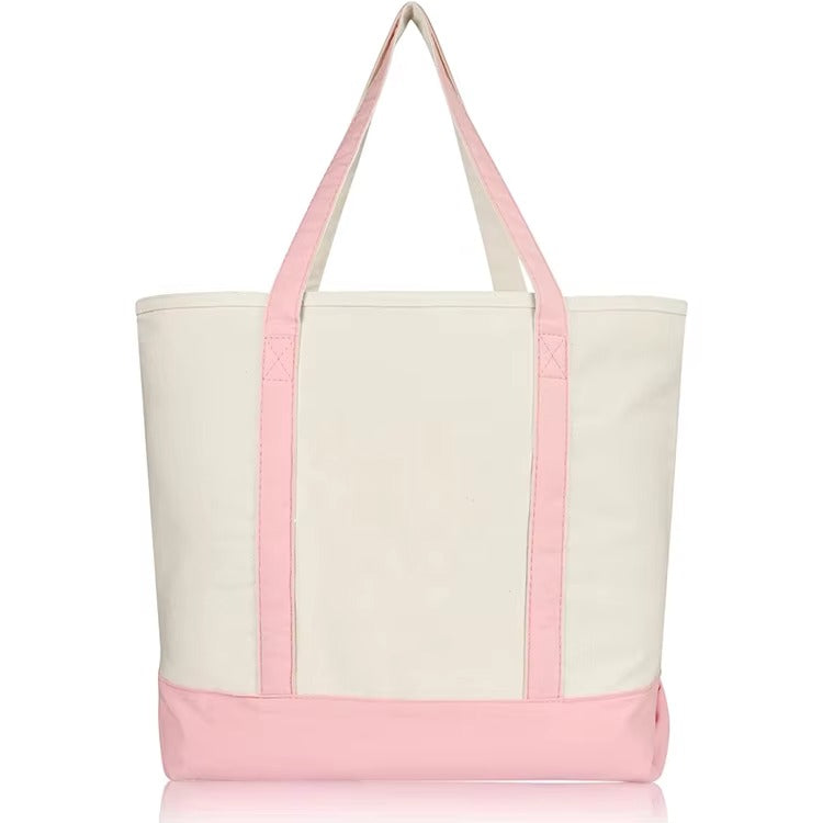 Custom Retail Shopping Canvas Bag Wholesale MOQ 30pcs