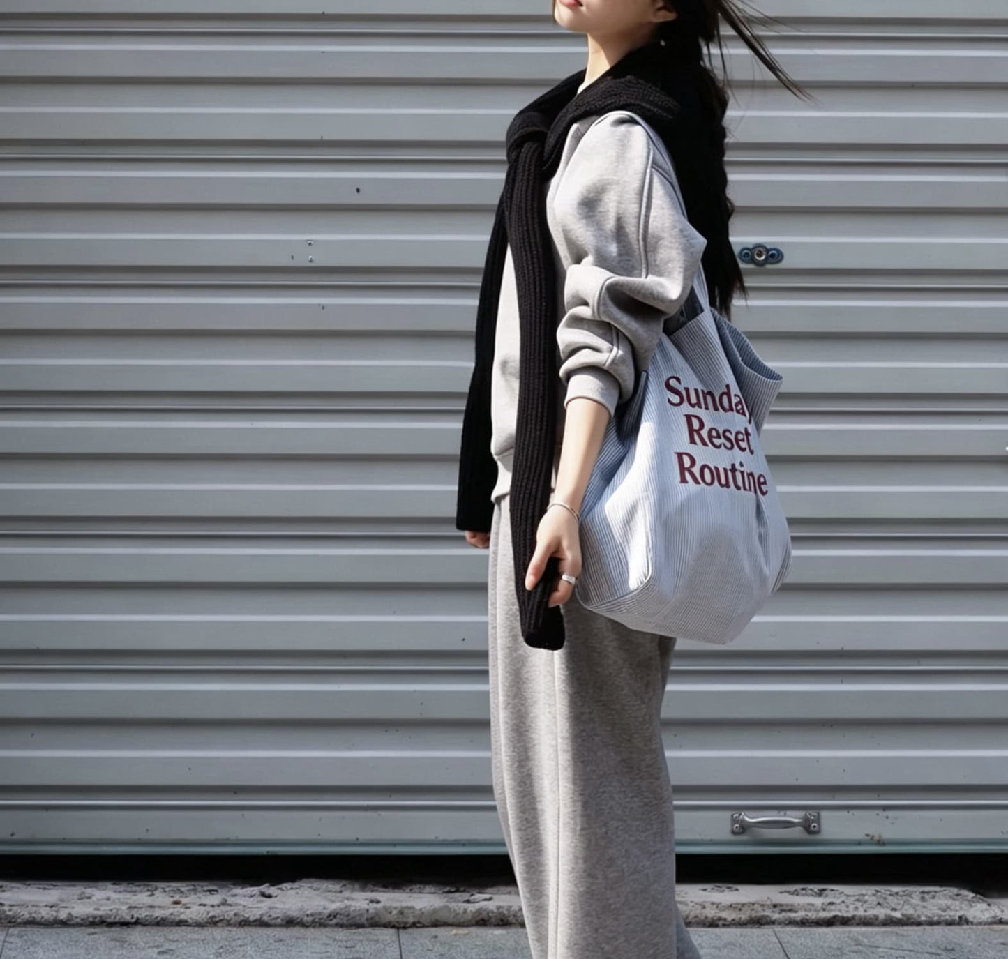 Sunday Custom Canvas Tote Bag | Sunday Tote | MOQ 30pcs | Wholesale OEM ODM