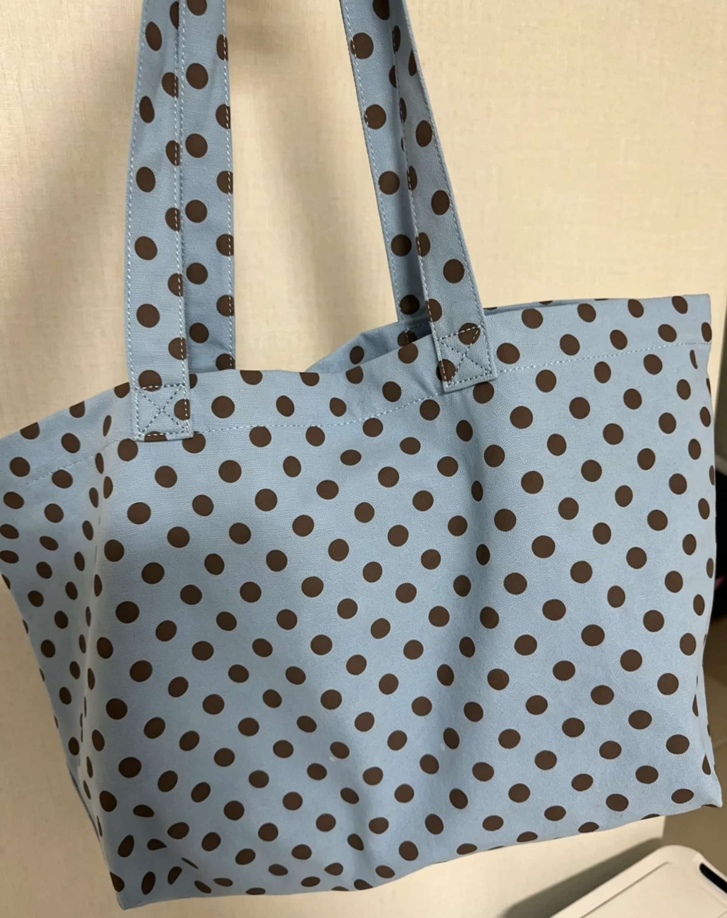 Polka Dot Custom Canvas Tote Bag | Polka Dot | MOQ 30pcs | Wholesale OEM ODM