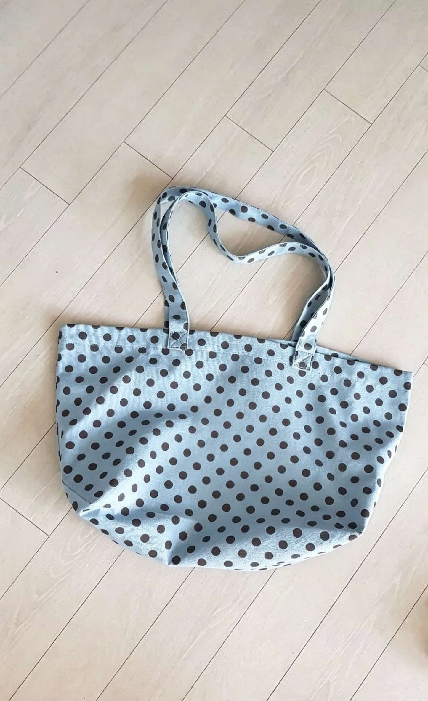Polka Dot Custom Canvas Tote Bag | Polka Dot | MOQ 30pcs | Wholesale OEM ODM