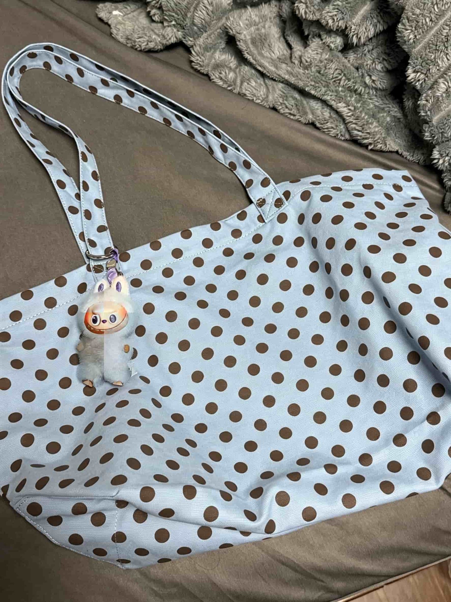 Polka Dot Custom Canvas Tote Bag | Polka Dot | MOQ 30pcs | Wholesale OEM ODM