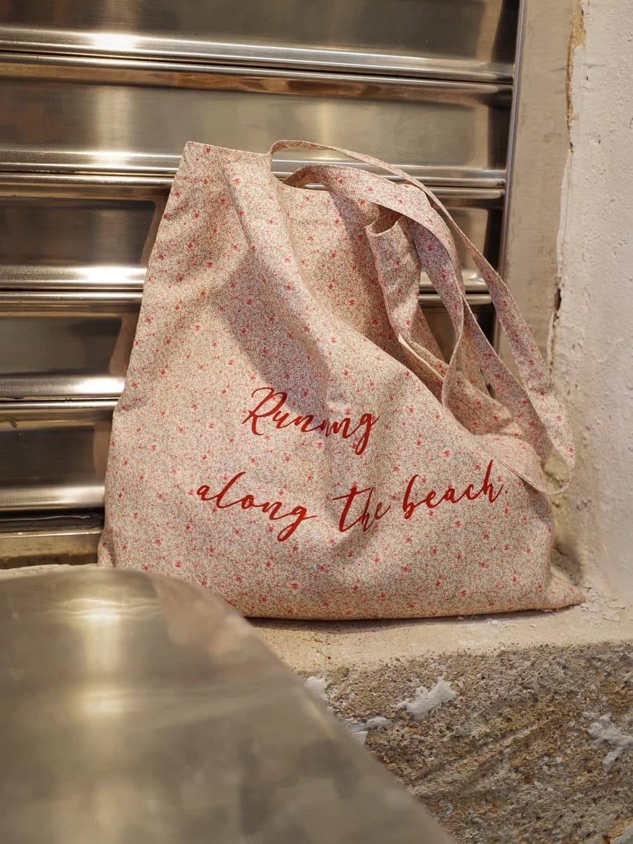 Stencil Decorate Custom Canvas Tote Bag | Stencil Decorate | MOQ 30pcs | Wholesale OEM ODM