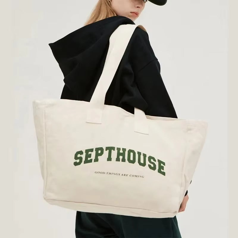 Custom Reusable Canvas Shopping Bag OEM ODM MOQ 30pcs