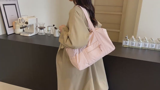 Wholesale Waterproof Nylon Tote Bag - MOQ 10 | Travel Shoulder Bag